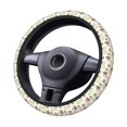 thumbnail image 4 of Yiaed Donut Sloth Steering Wheel Cover,Universal 15 Inch Anti Slip Steering Wheel Protector Car Accessories Interior for Auto Truck SUV, 4 of 5