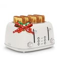 thumbnail image 1 of Toaster 4 Slice, Retro Stainless with 6 Bread Shade Settings,1.5''Wide Slots Toaster with Cancel/Defrost/Reheat Functions,Dual Independent Control Pa, 1 of 8