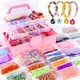 thumbnail image 2 of Kit para hacer pulseras con telar de goma para niños, pulsera trenzada de la amistad, bricolaje, fabricación de joyas, manualidades, juguetes, fiestas, regalos creativos, 2 of 5
