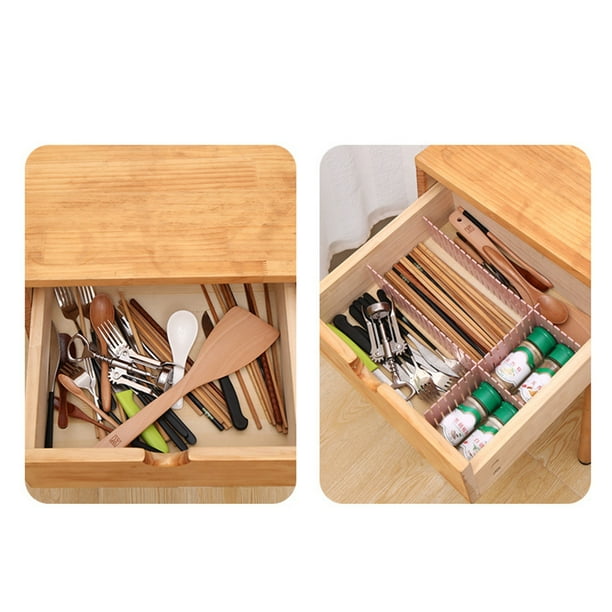 Separador Cajones Organizador Ajustable Para Cajones Piezas