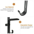 thumbnail image 3 of ZheElen 4piece Space Saving Stocking Hangers For Mantel Christmas Stocking Easy Installation Sleek Black 4PCS 1Set, 3 of 6