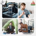thumbnail image 6 of Uncle Gifts, 40 Oz My Favorite People Call Me Uncle Tumbler with Handle & Straw, Gift for Family, Birthday Present from Niece Nephew, Gifts for Fathers Day, 1 PCS, 6 of 6