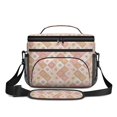 thumbnail image 2 of Lunch Box Pioneer Flower Floral Print Pattern Insulated Lunch Bag for Women Men,Medium Leakproof Lunchbox Cooler Bag Adjustable Strap,10 X 6.7 X 8 Inches, 2 of 6