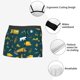 thumbnail image 3 of Fotbe Camping Calzoncillos Tipo Boxer con Bolsa de Soporte Total para Hombre, X-Temp Fresco, Transpirable y de Secado Rápido-Small, 3 of 5
