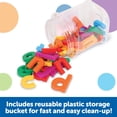 thumbnail image 4 of Letras minúsculas magnéticas Learning Resources Jumbo 40 unidades, 4 of 7