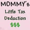 thumbnail image 2 of CafePress - Mommy's Little Tax Deduction Infant Bodysuit - Baby Light Bodysuit, Size Newborn - 24 Months, 2 of 4