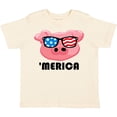 thumbnail image 3 of Inktastic Merica Pig Boys or Girls Toddler T-Shirt, 3 of 5