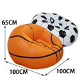 thumbnail image 3 of Sofá inflable de baloncesto y fútbol, silla de salón de aire, tumbona de baloncesto, muebles de exterior, jardín, hogar y oficina, 3 of 4