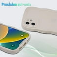 thumbnail image 2 of for iPhone 11 Case, Wave Frame Soft Cute iPhone 11 Phone Case, White, 2 of 5