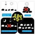 thumbnail image 6 of Uxcell 700Pack Glow Rocks 8-11mm Decoration Pebbles Luminous Stones Decor Red, 6 of 6