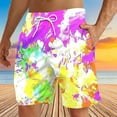 thumbnail image 2 of DDAPJ pyju Men's Swim Trunks Quick Dry Bathing Suit Swimming Board Shorts Summer Beach Swimwear with Pockets on Sale Multicolor XL, 2 of 8