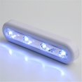 thumbnail image 1 of 4-led debajo del gabinete giratorio Push Tap Touch Stick en lámparas de luz autoadhesivas, 1 of 1