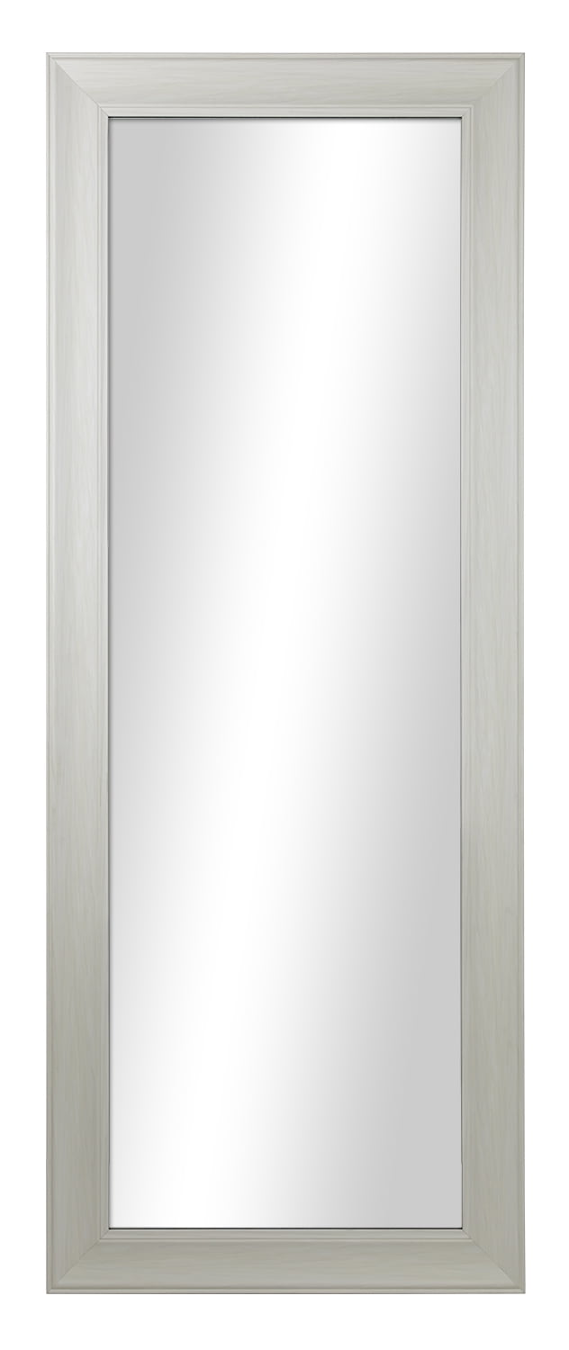 Better Homes & Gardens 27 x 70 Rectangular Full Length White Mirror