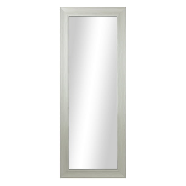 Better Homes & Gardens 27 x 70 Rectangular Full Length White Mirror