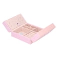 thumbnail image 4 of Caja Para Anillos, Joyero, Organizador De Joyas De Viaje Para Irlfriend Y Best Friend Para Guardar Aretes, Anillos, Pulseras, Collares EOTVIA Rosa, 4 of 8