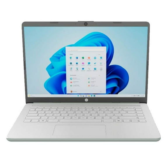 Restored HP 14-dq6013dx 14" Intel N150 0.8 GHz 4GB DDR4 128GB UFS Intel UHD Graphics Windows 11 Home Laptop Willow Green - B87SPUA (Refurbished)