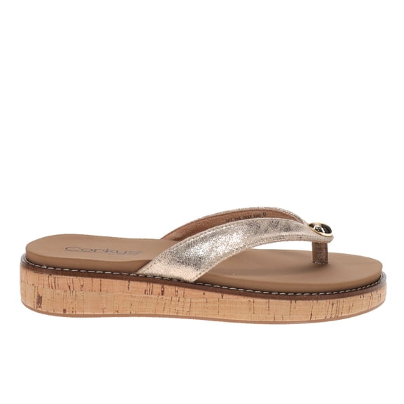 Corkys Womens Off The Deep End Flip Flops Casual Shoes