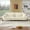 Beige, variant on 103 Inch Comfortable Deep Seated Sofa with Pillow, Suitable for Bedroom, Living Room, Apartment, Office, Dormitory Decoration (Beige)