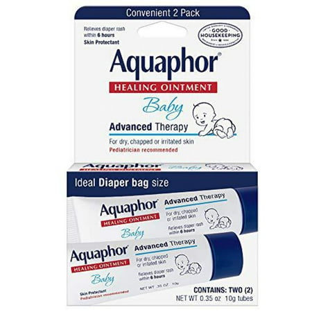 UPC: 0072140003142 | Aquaphor Baby Healing Ointment 0.35 Ounce 2 Count 10ml 2 Pack