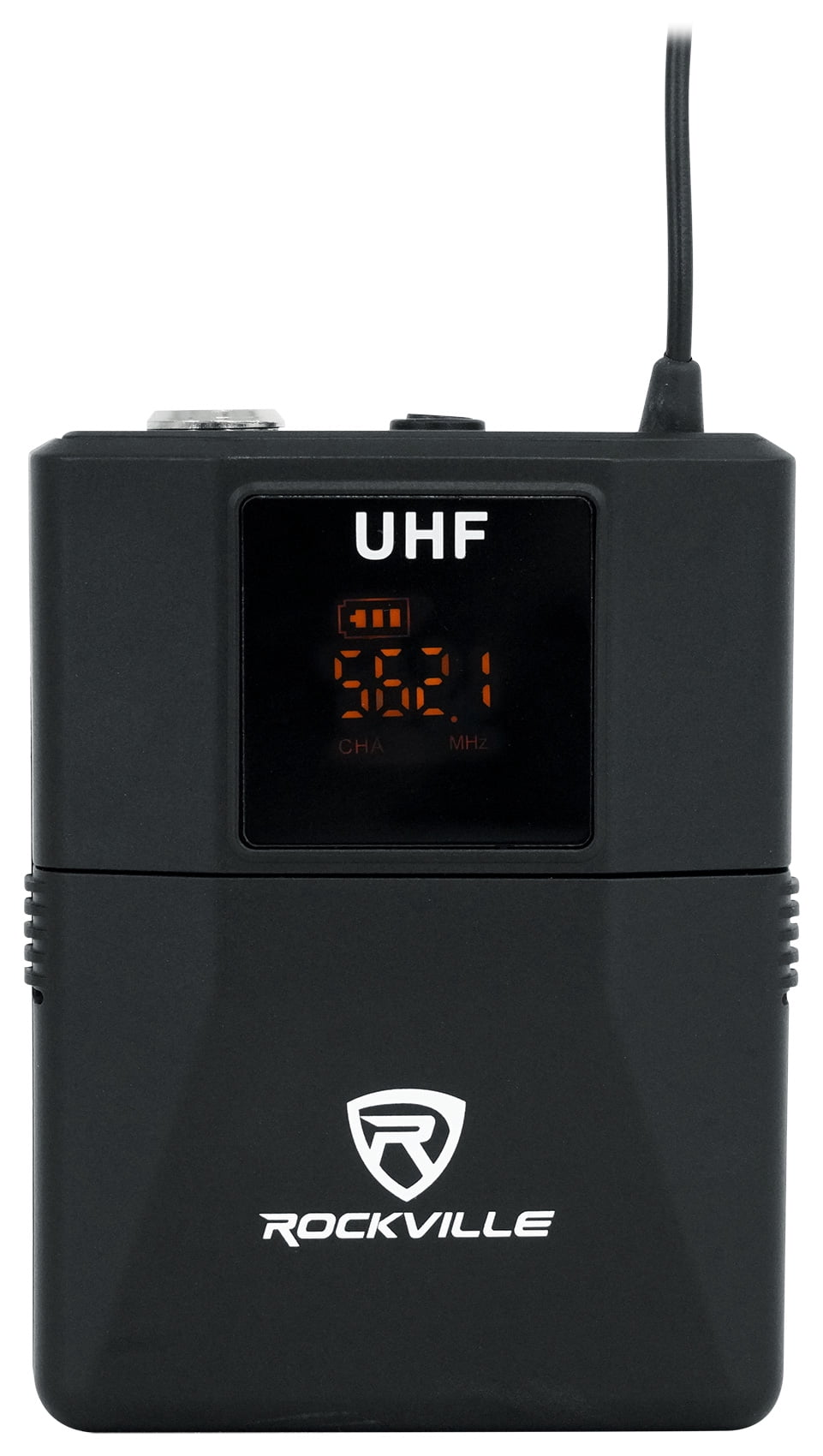 Rockville RWM61U Professional UHF Headset & Guitar Wireless Microphone System