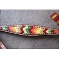 thumbnail image 3 of Hilason Western Horse Breast Collar American Leather Aztec Hand Paint, 3 of 4