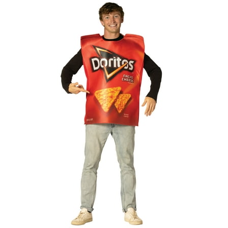 Imposta Costumes Doritos Nacho Cheese Bag Halloween Costume, Red, Teen Size 14-16, 30057-1416