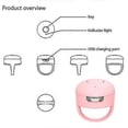 thumbnail image 2 of Controlador de video con punta de dedo para videos de TikTok, redes sociales, anillo de silicona suave, control remoto, accesorio Bluetooth para teléfono inteligente., 2 of 5