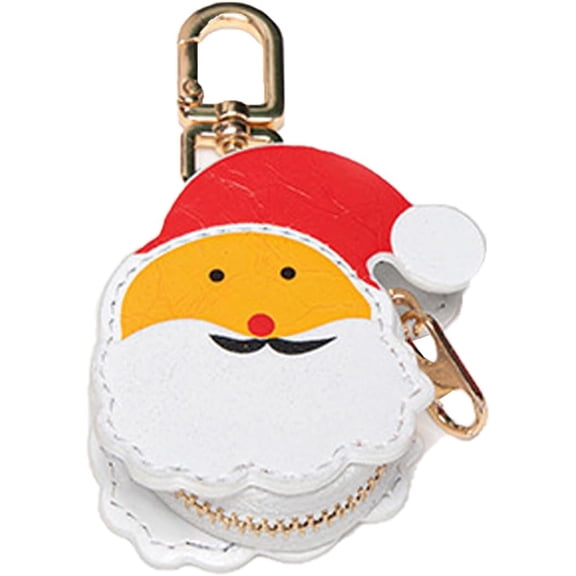 Mini Coin Purse Keychain Halloween Pumpkin Spider Keychain Wallet Purse Bag Charms Leather Coin Pouch for Women