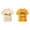 Beige 1pcs & Orange 1pcs, variant on MZXELPRJD 100 Days of School Shirt 2 Pack Girls Sweatshirts 100th Day of School T-Shirt Celebration Gifts Kids Short Sleeve Funny Graphic Letters Print Pullover Tops