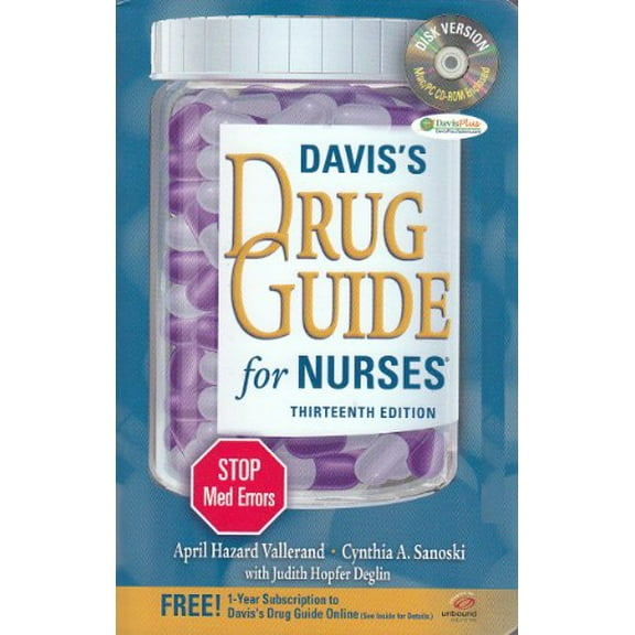 Pre-Owned Davis's Drug Guide for Nurses, 9780803628373, 0803628374, Paperback,