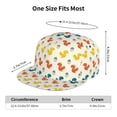 thumbnail image 6 of Fotbe Colorful Squirrel Flat Bill Visor Cap Classic Snapback Hat Polyester Foam Trucker Hat Trucker Cap Adjustable Baseball Cap, 6 of 9