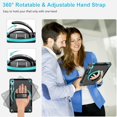 thumbnail image 4 of Funda Miesherk STOCK para Galaxy Tab S10 FE S9 FE 10.9" Verde Menta, 4 of 7