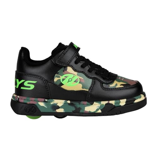 Heelys boy's Low-Top Sneaker, Black, UK 2/US