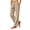 Khaki, variant on Corduroy Pants Women, Fall Winter Loose Straight Leg Pants Drawstring Elastic High Waist Casual Trousers with Pockets