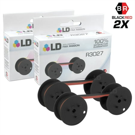 LD Compatible Data Supply R3027 Black and Red Printer Ribbon
