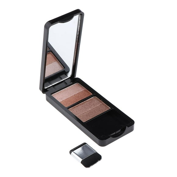 de maquillaje profesion para de ojos - Brillo con brillo 2 colores - pigmentado - profesion Bronce natural cálido Neutral Brown Sunnimix Sombra de ojos brillante