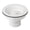 White, variant on Kraus Kitchen Sink Strainer in Black
