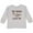 AC-Heather Grey, variant on Inktastic My Nana Loves Me Sloth Girls Long Sleeve Toddler T-Shirt
