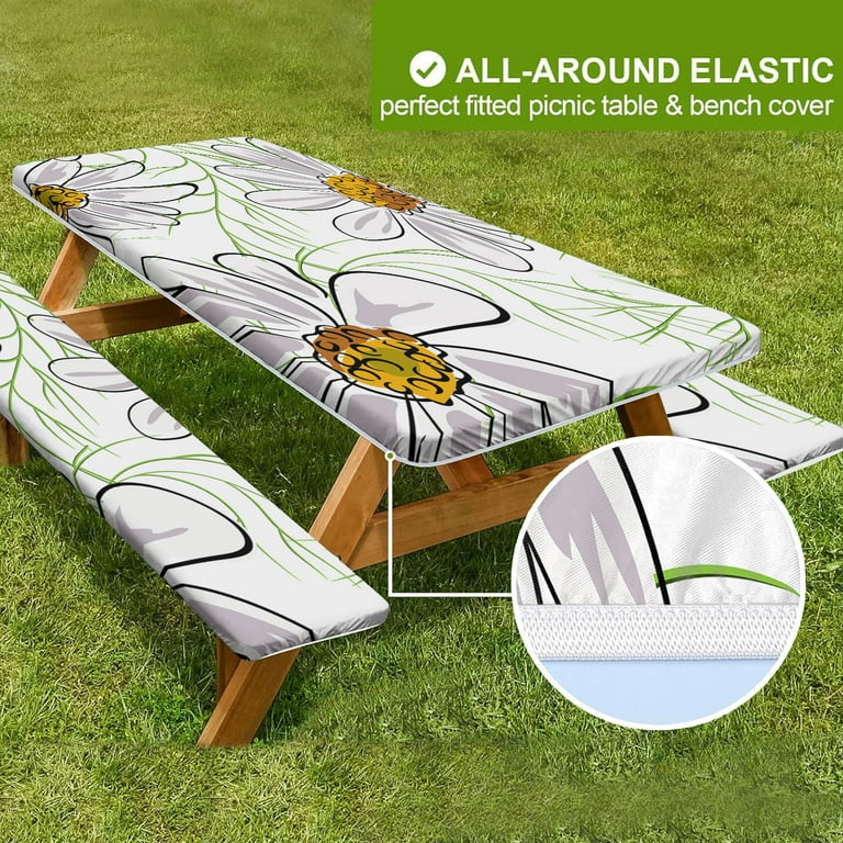 Camping picnic table and bench covers new arrivals