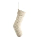thumbnail image 1 of Bolsa de regalo para medias navideñas, adorno colgante decorativo de punto para árbol de Navidad Blanco, 1 of 9
