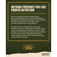thumbnail image 5 of Nutrient Survival Protein Shake, Creamy Vanilla, Whey Protein Powder, Freeze Dried Prepper Supplies & Emergency Food, 40 Nutrients, Gluten Free, Shelf Stable Up to 25 Years, One Can,15 Servings, 5 of 9
