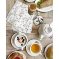 thumbnail image 4 of Watercolor Floral Kitchen Dish Towels for Drying Dishes Set of 3, Spring Botanical Flowers Tree Branches Waffle Weave Microfiber Hand Tea Bathroom Towels Quick Dry & Absorbent Towel 15.7x23.6, 4 of 7