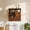 Brown, variant on 25" Wide Wall-Mounted Bathroom Cabinet with Barn Doors, Over-Toilet Storage with Adjustable Shelf & Drawer, Hanging Cabinet for Bathroom, Kitchen, Laundry, or Entryway