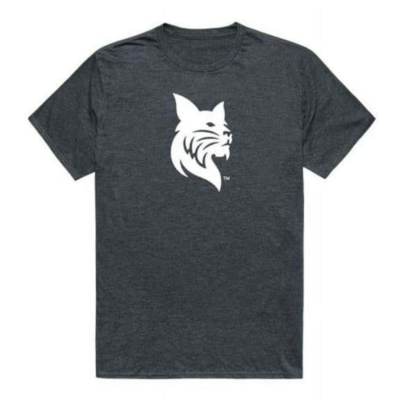 W Republic  Bates College Bobcats Cinder College T-Shirt, Heather Charcoal - Extra Large