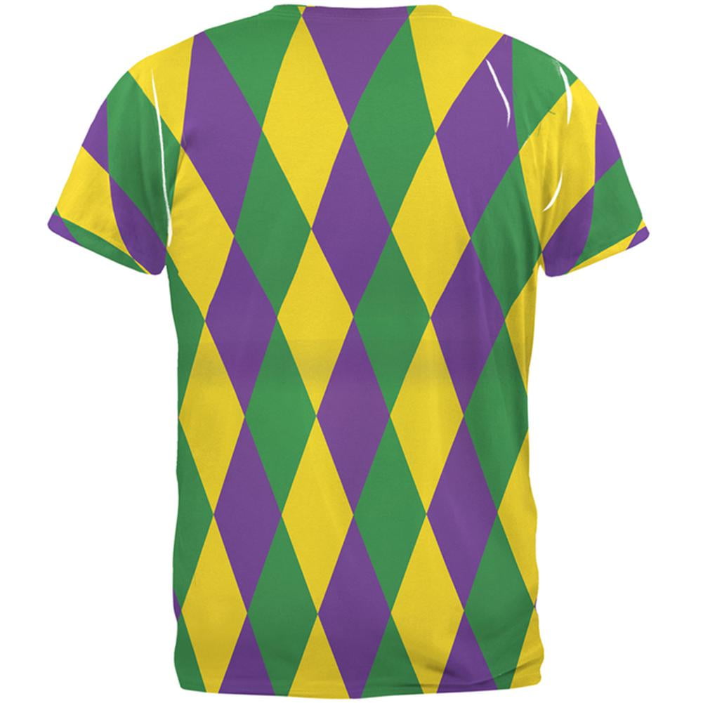 Mardi Gras Jester Costume Mens T Shirt