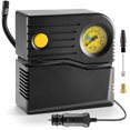 thumbnail image 1 of Car Tire Inflator Mini Portable Air Compressor Analog Inflator Car Tire Pump Cigarette Lighter Electric Bike Pump with Pressure Gauge and Valve Adapte, 1 of 5