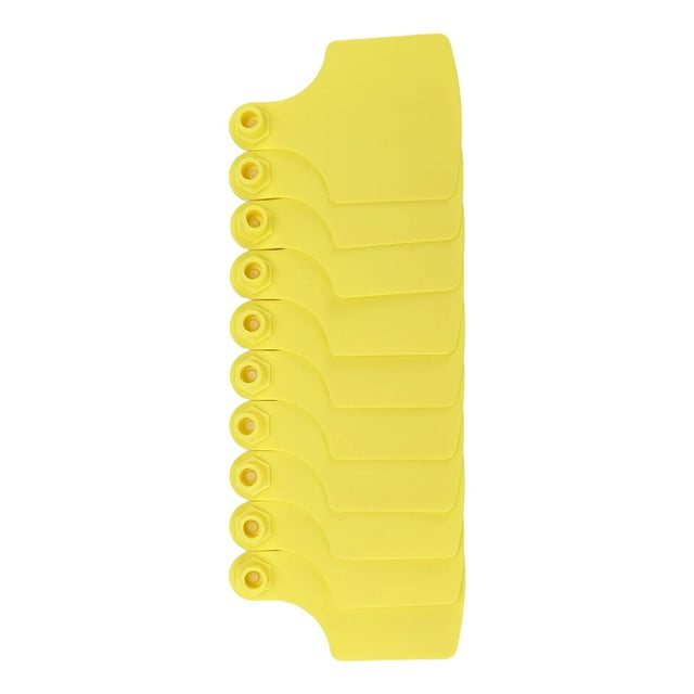 Ear Tag, Ear Label Plastic Practical 100 Set For Farm For Animal Husbandry