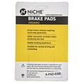 thumbnail image 6 of Niche Organic Brake Pad Set for Ducati Multistrada 1200S Motorcycle MK1002818, 6 of 9