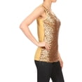 thumbnail image 2 of Anna-Kaci Womens Sparkle & Shine Glitter Sequin Embellished Sleeveless Round Neck Tank Top, 2 of 7