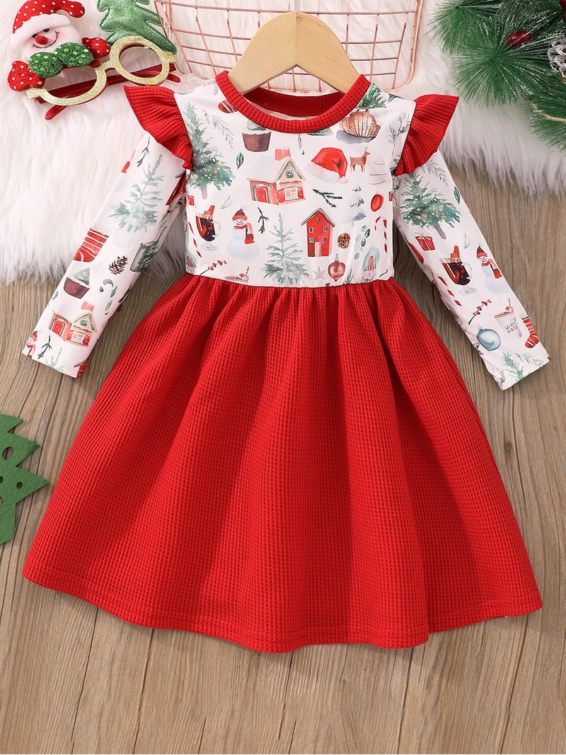 holiday dress 5t Simply Southern Preppy Classic Christmas Dog Holiday Toddler Dress Set